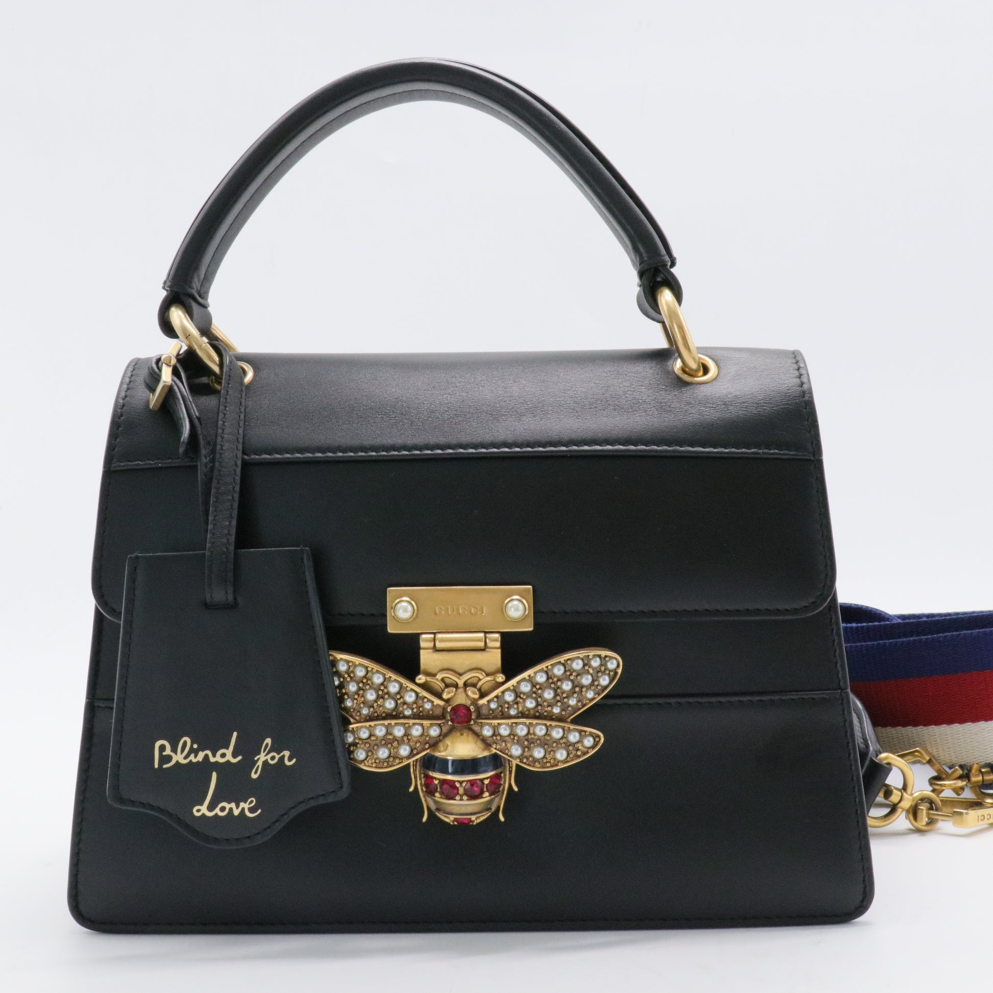 Queen Margaret Top Handle Bag Leather Small