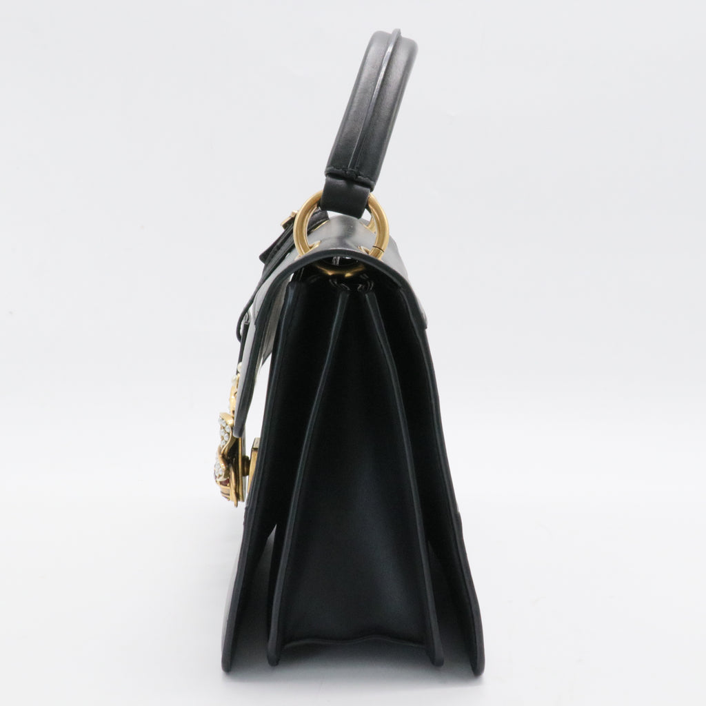 Queen Margaret Top Handle Bag Leather Small