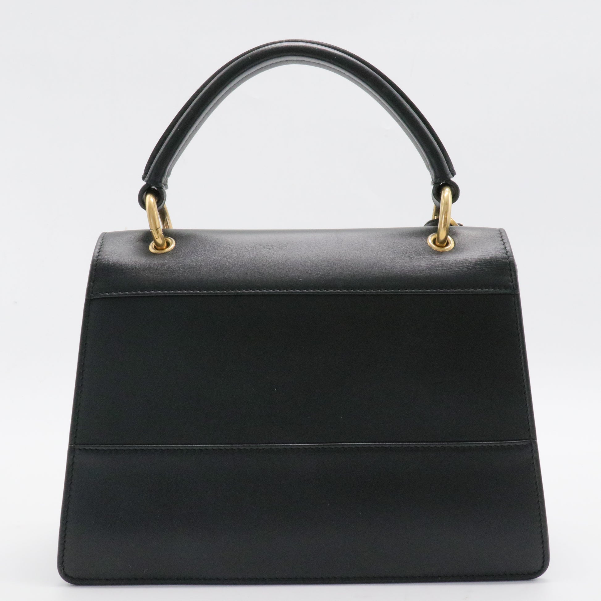 Queen Margaret Top Handle Bag Leather Small