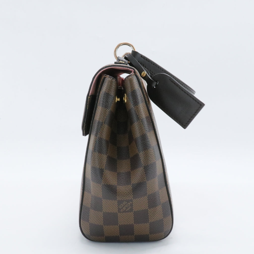 Bond Street Handbag Damier with Leather MM