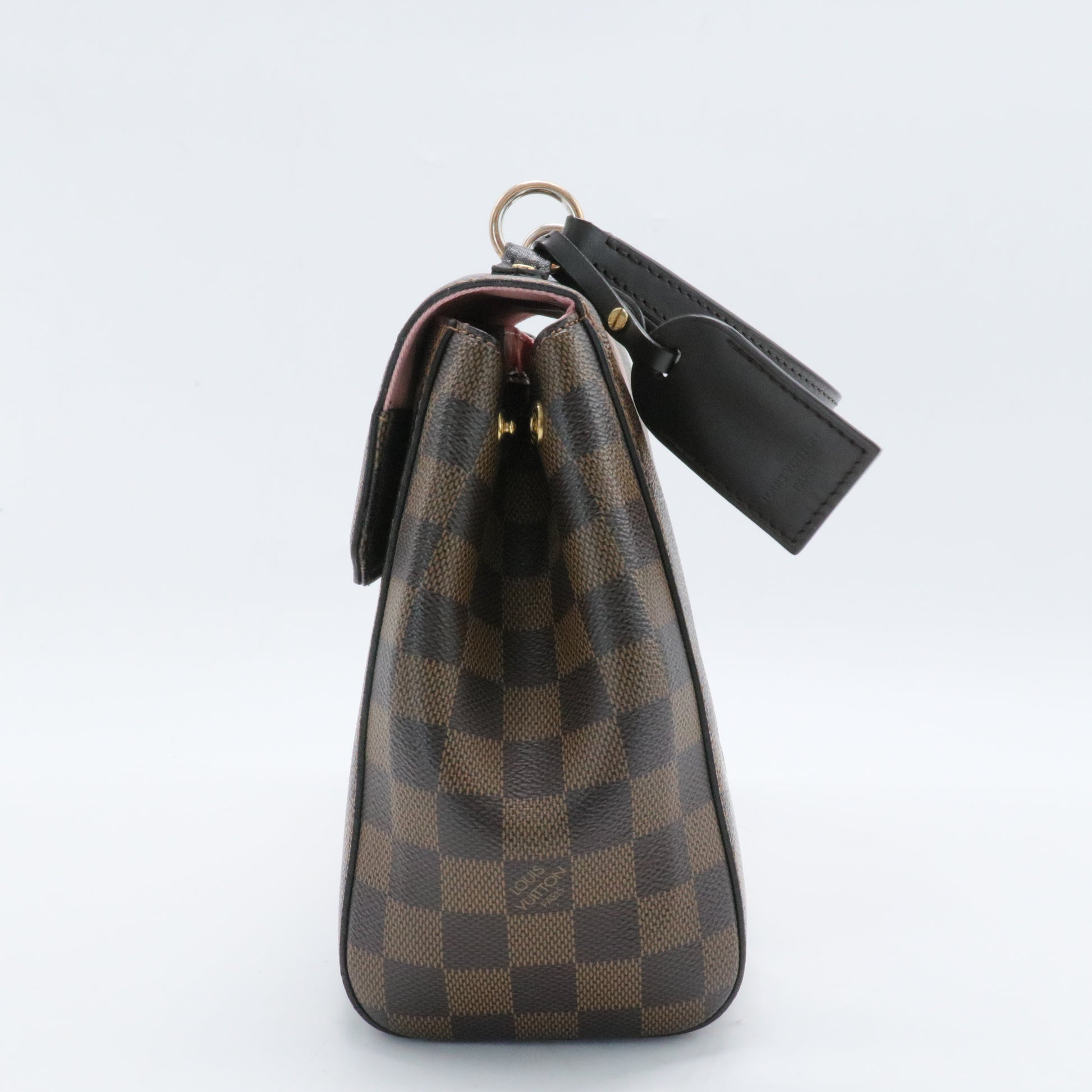 Bond Street Handbag Damier with Leather MM