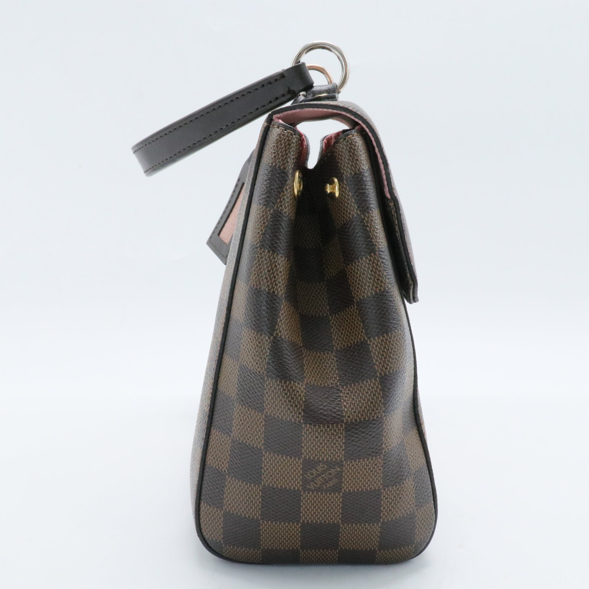 Bond Street Handbag Damier with Leather MM