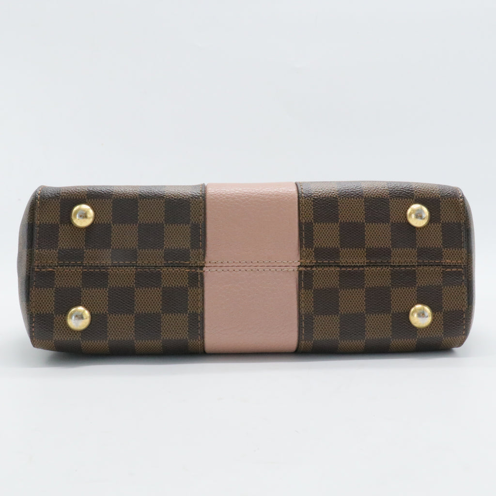Bond Street Handbag Damier with Leather MM