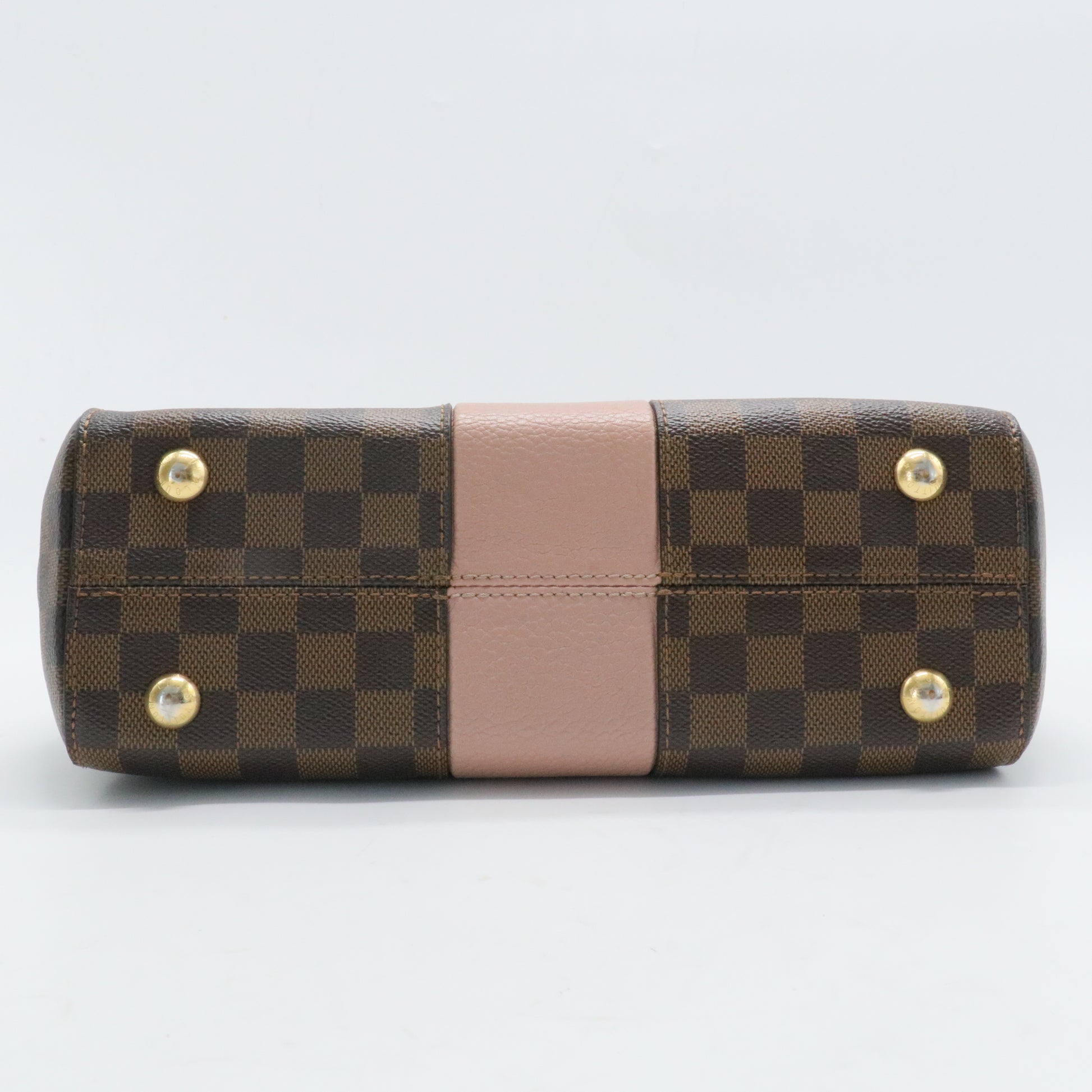 Bond Street Handbag Damier with Leather MM