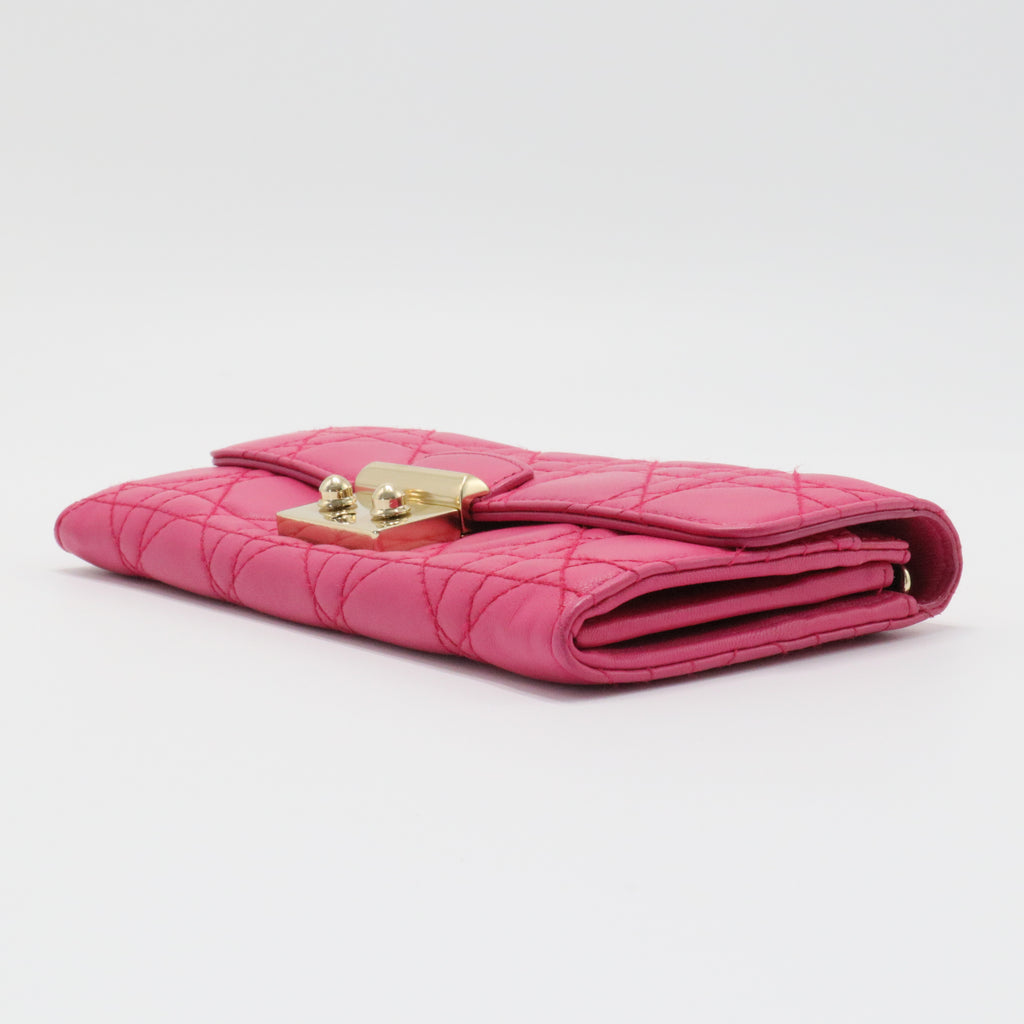Miss Dior Rendez Vous Chain Wallet Cannage Quilt Lambskin