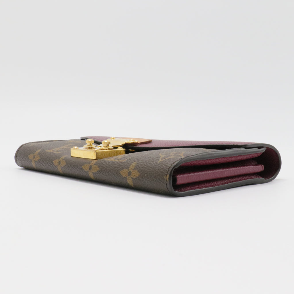 Pallas Wallet Monogram Canvas and Calfskin