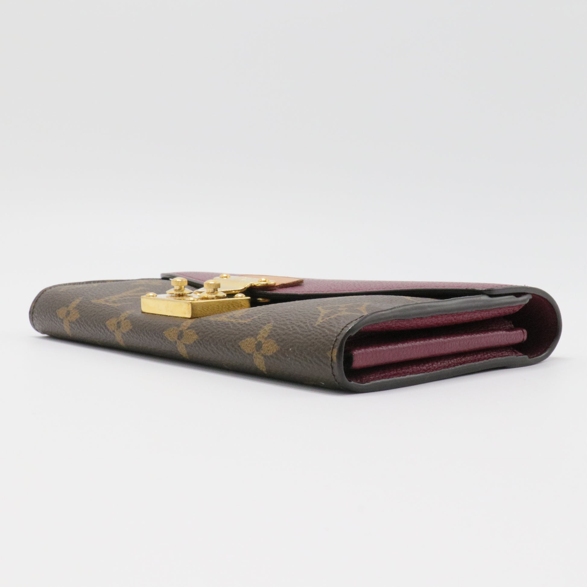 Pallas Wallet Monogram Canvas and Calfskin