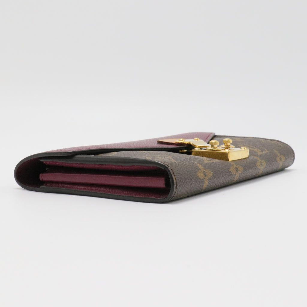 Pallas Wallet Monogram Canvas and Calfskin