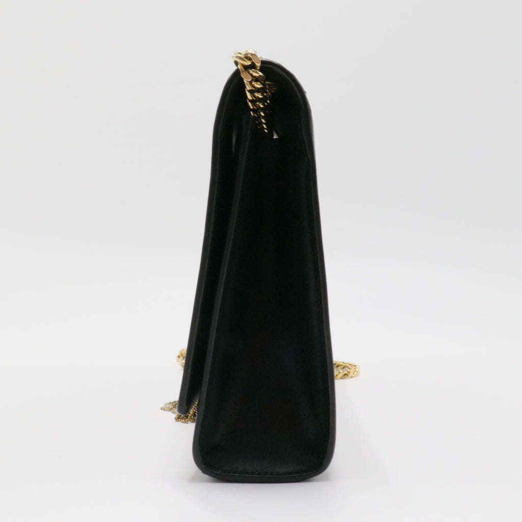 Classic Monogram Tassel Crossbody Bag Leather Medium