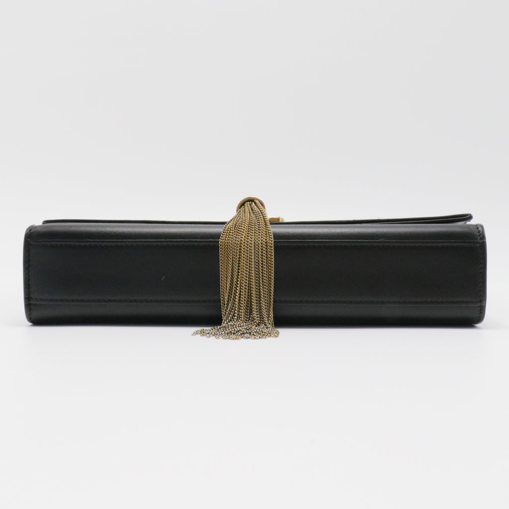 Classic Monogram Tassel Crossbody Bag Leather Medium