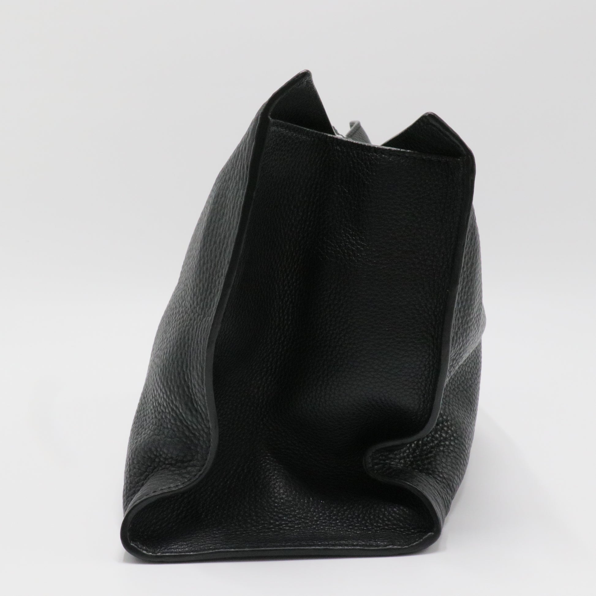 Bamboo Daily Tote Leather Wide
