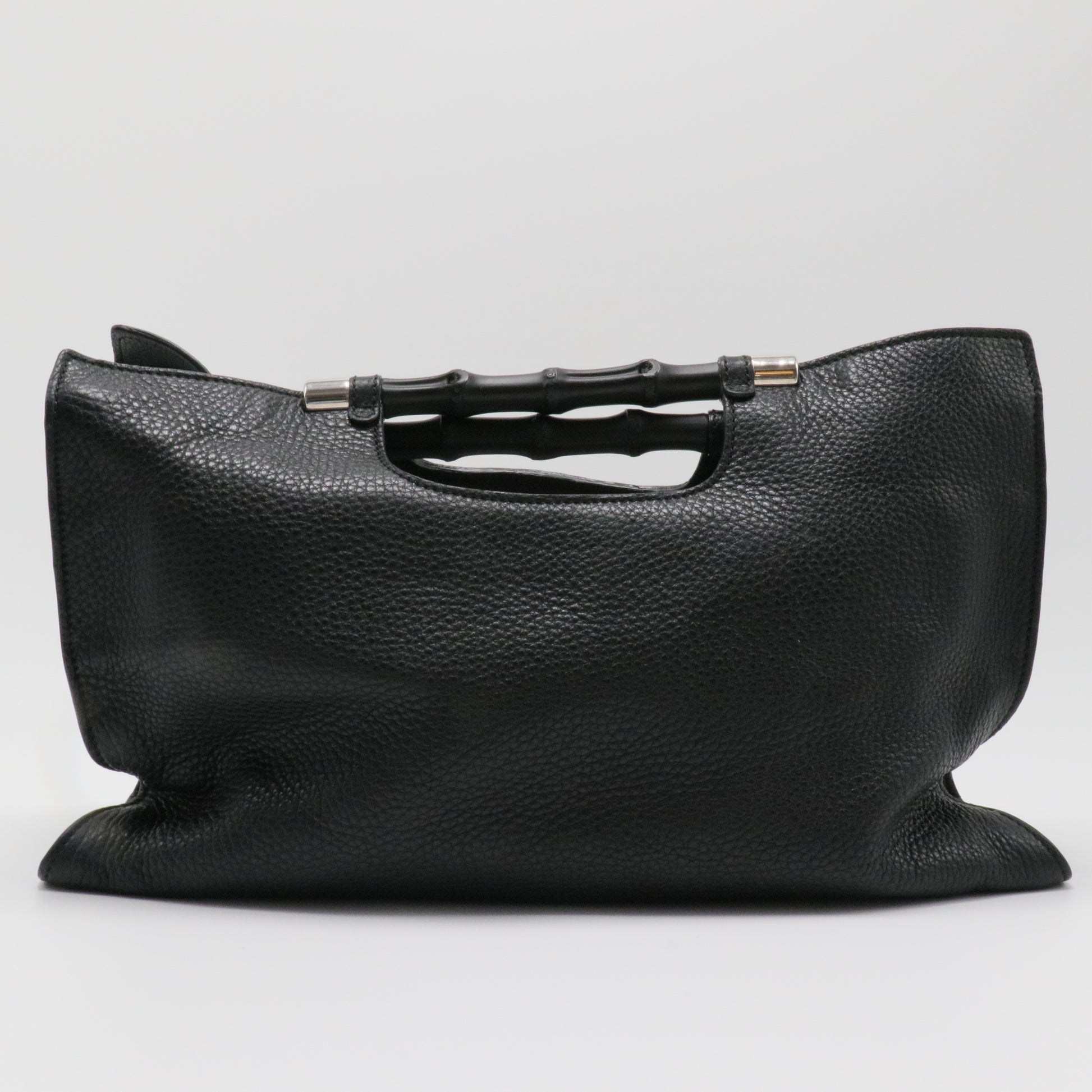 Bamboo Daily Tote Leather Wide