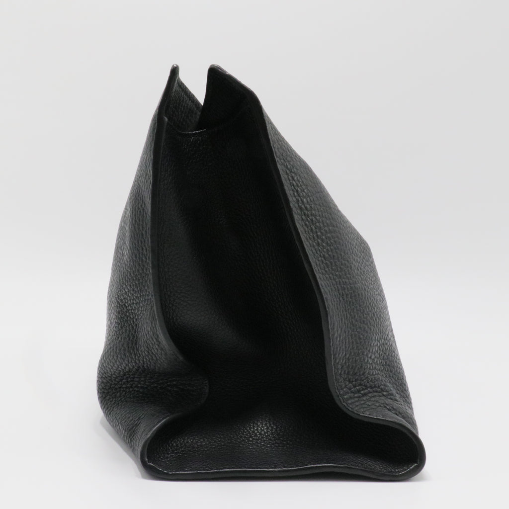 Bamboo Daily Tote Leather Wide