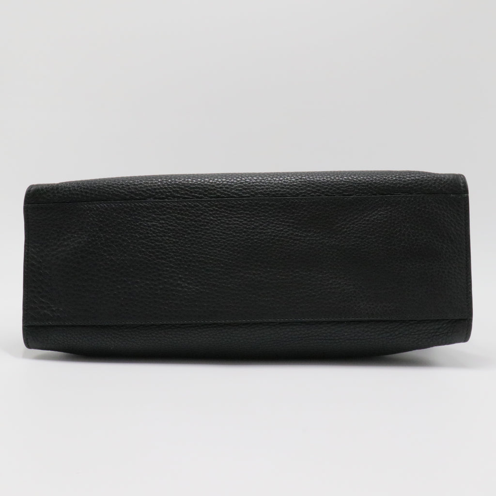 Bamboo Daily Tote Leather Wide