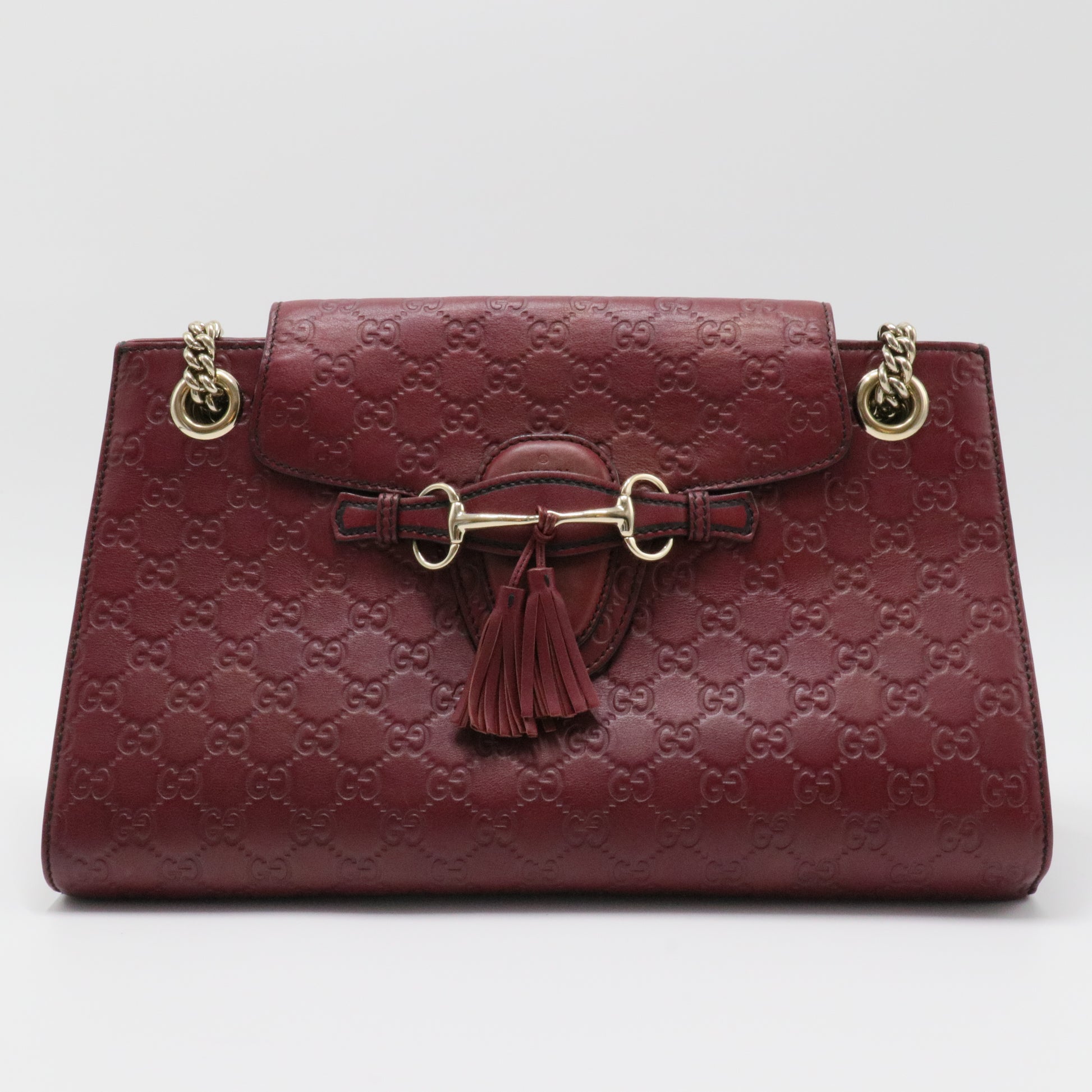 Emily Guccissima Chain Shoulder Bag