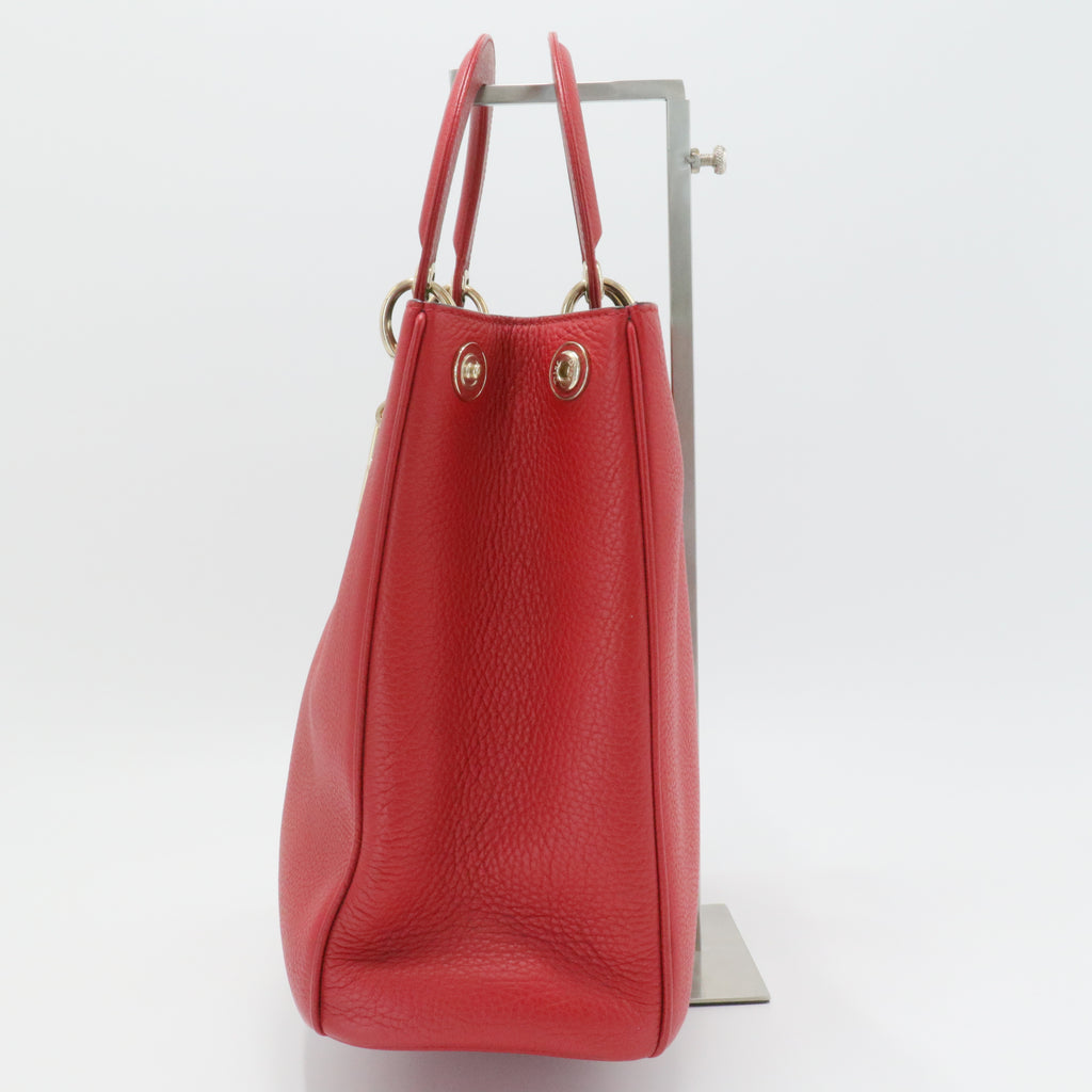 Diorissimo Tote Pebbled Leather Large