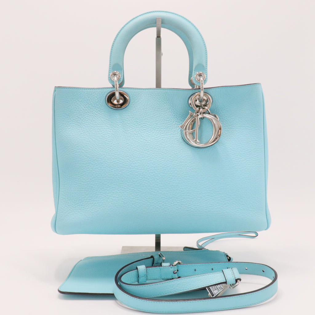 Diorissimo Tote Pebbled Leather Medium