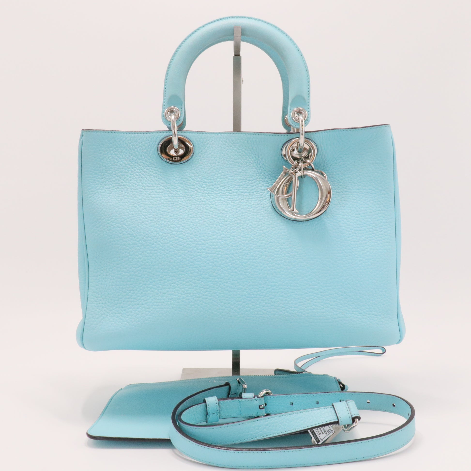 Diorissimo Tote Pebbled Leather Medium