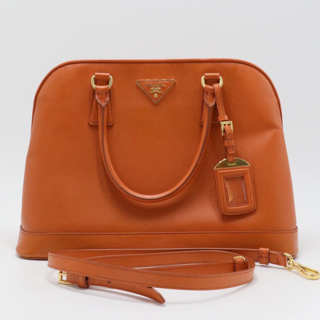 Promenade Handbag Saffiano Leather Medium