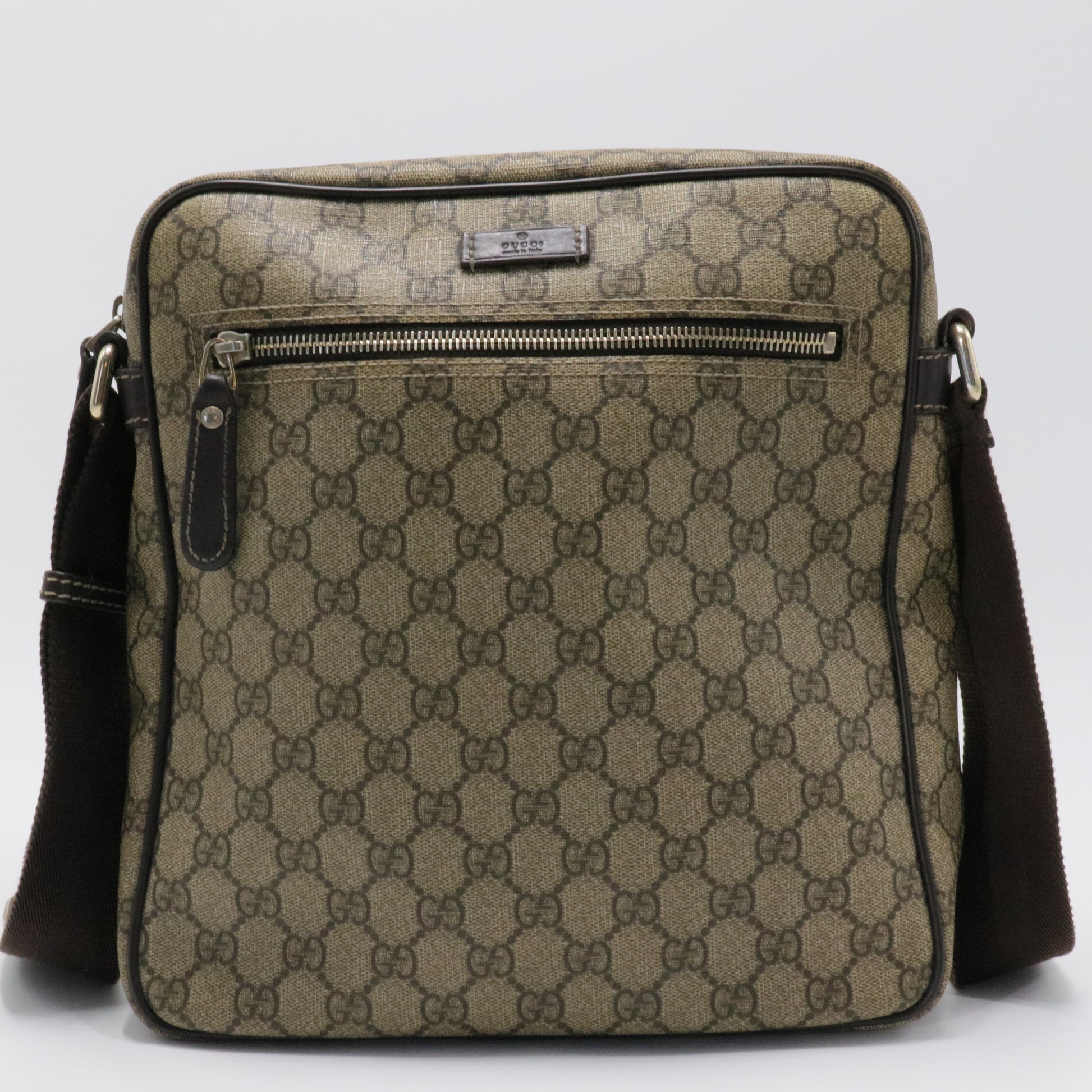 Messenger Bag GG Coated Canvas Medium