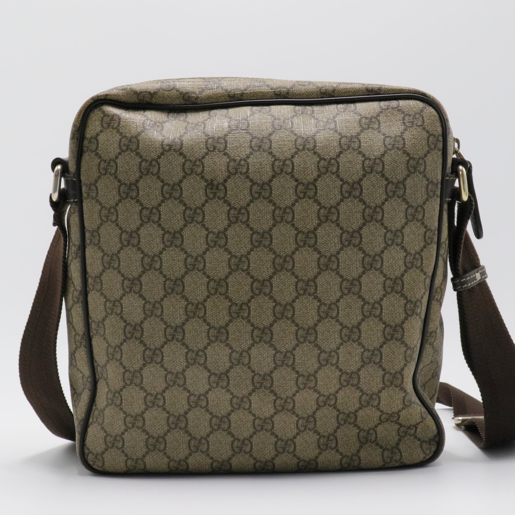 Messenger Bag GG Coated Canvas Medium