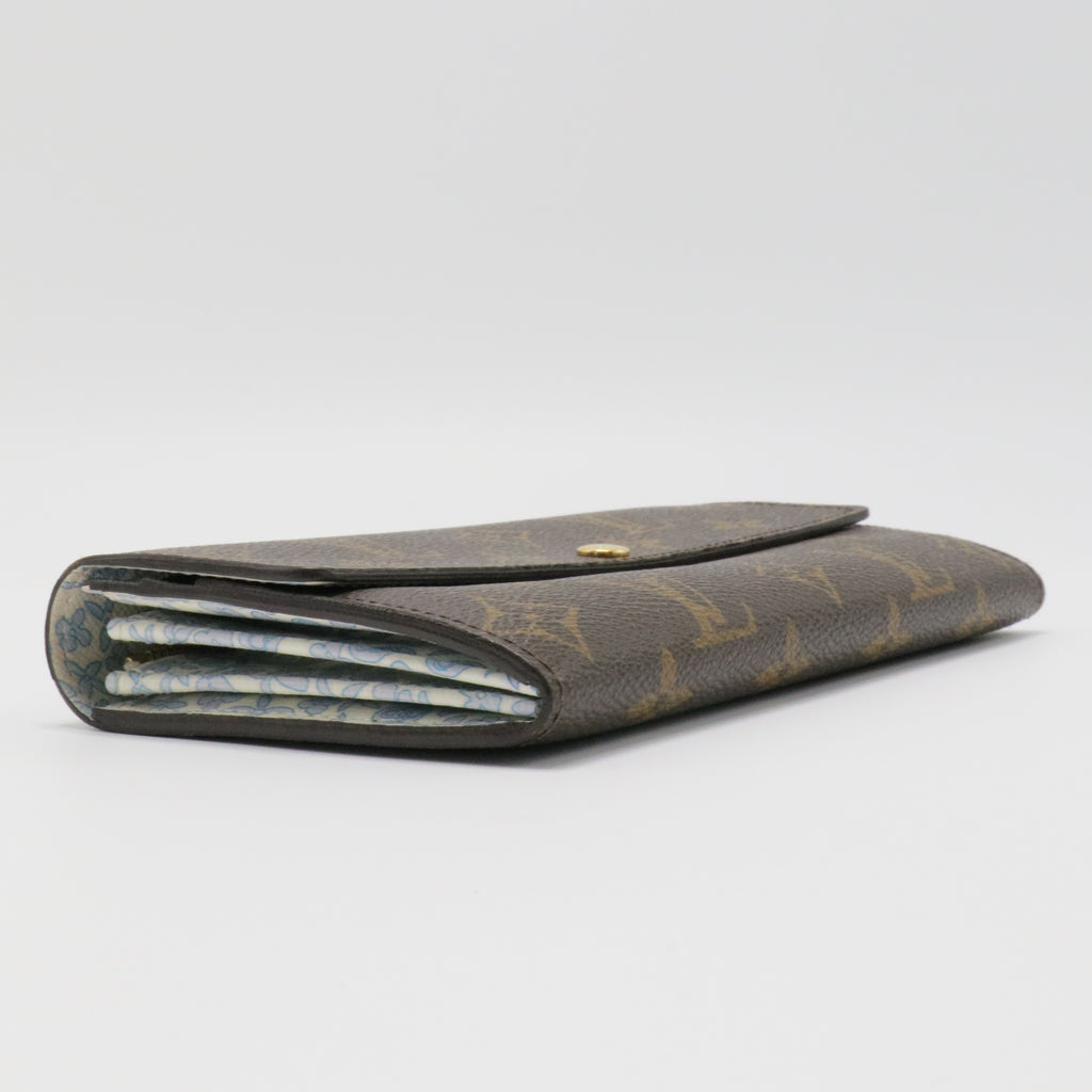 Sarah Wallet Monogram Canvas