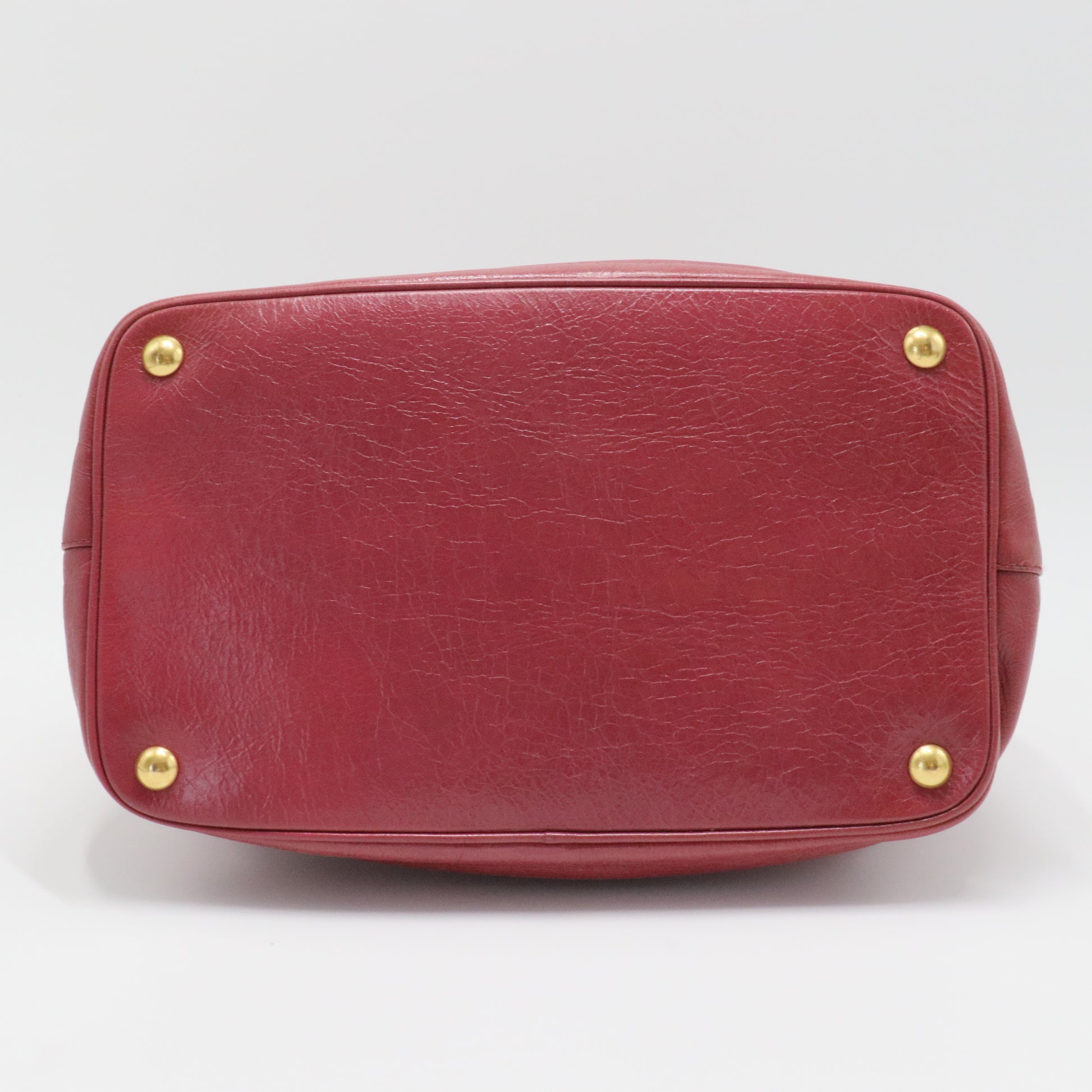 Leather Top Handle Bag