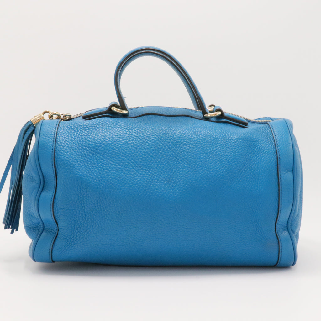 Soho Boston Bag Leather