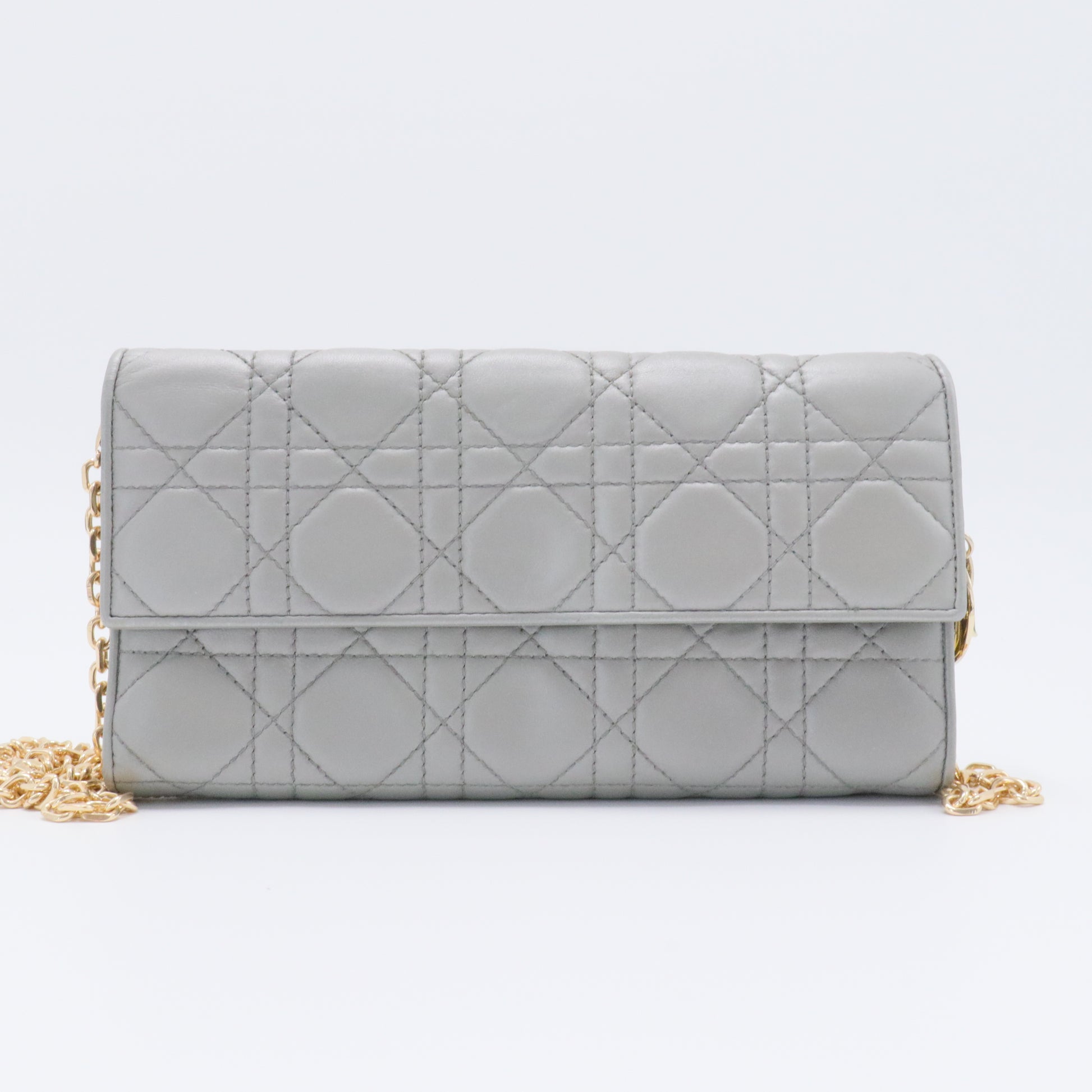 Quilted Cannage Leather Lady Dior Wallet