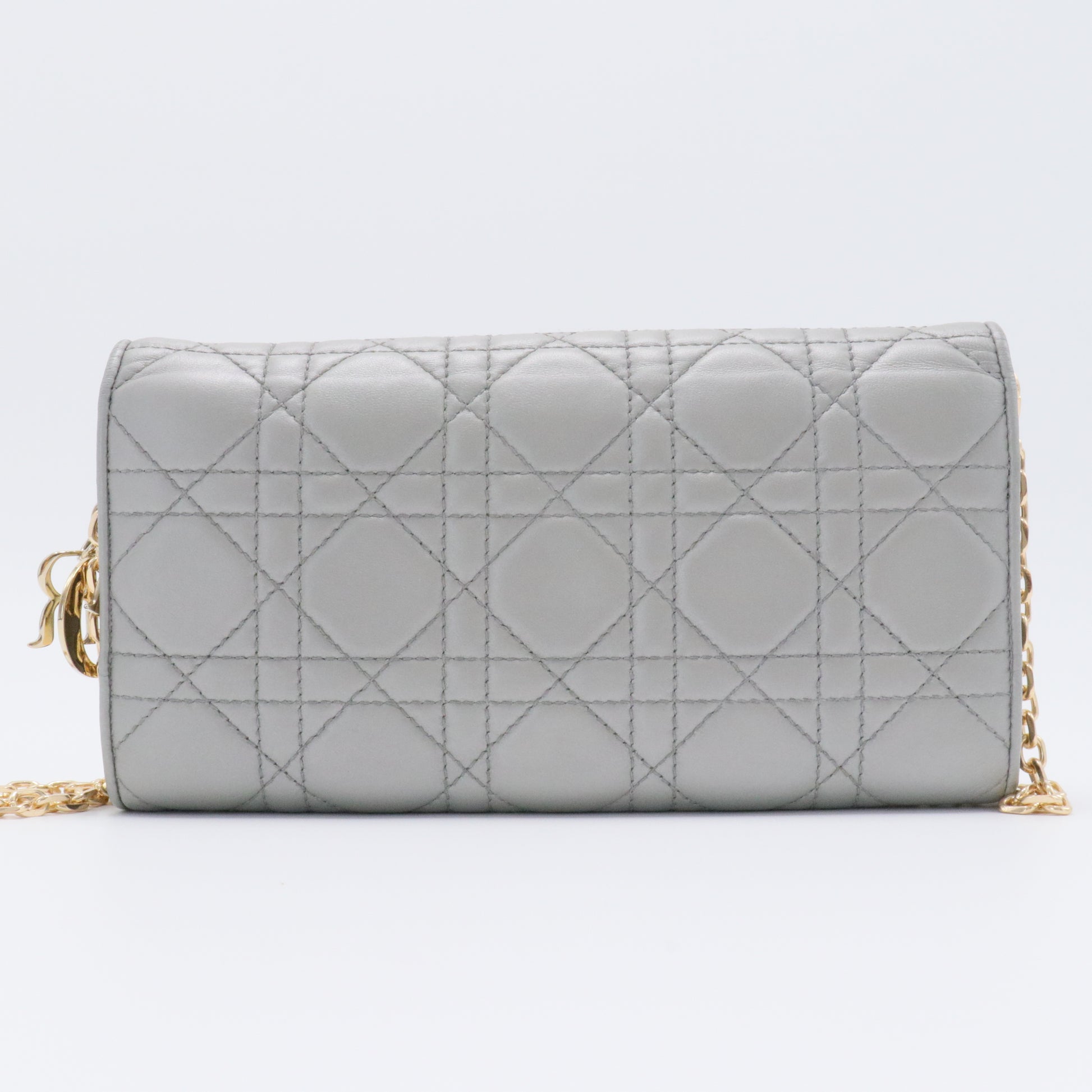 Quilted Cannage Leather Lady Dior Wallet