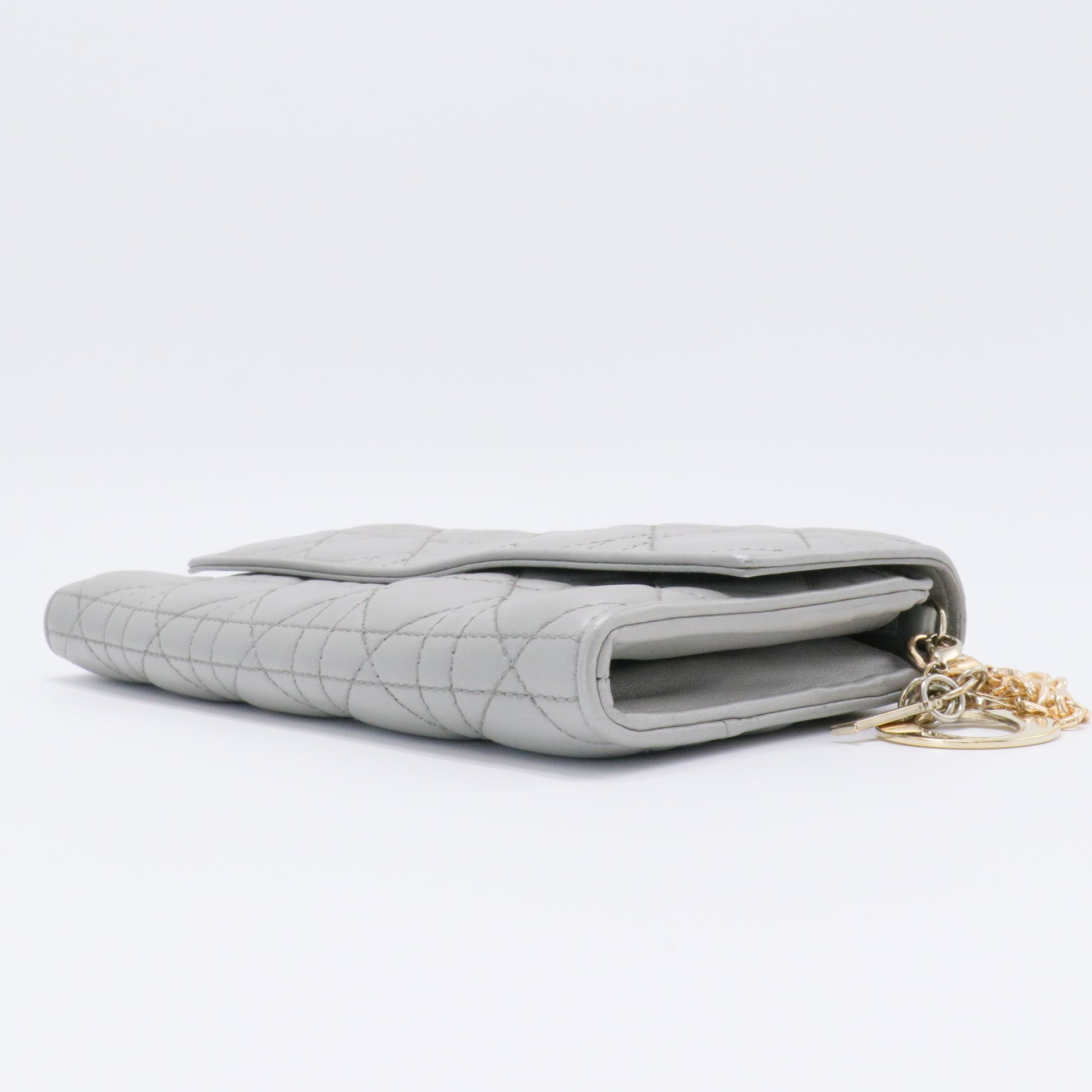 Quilted Cannage Leather Lady Dior Wallet