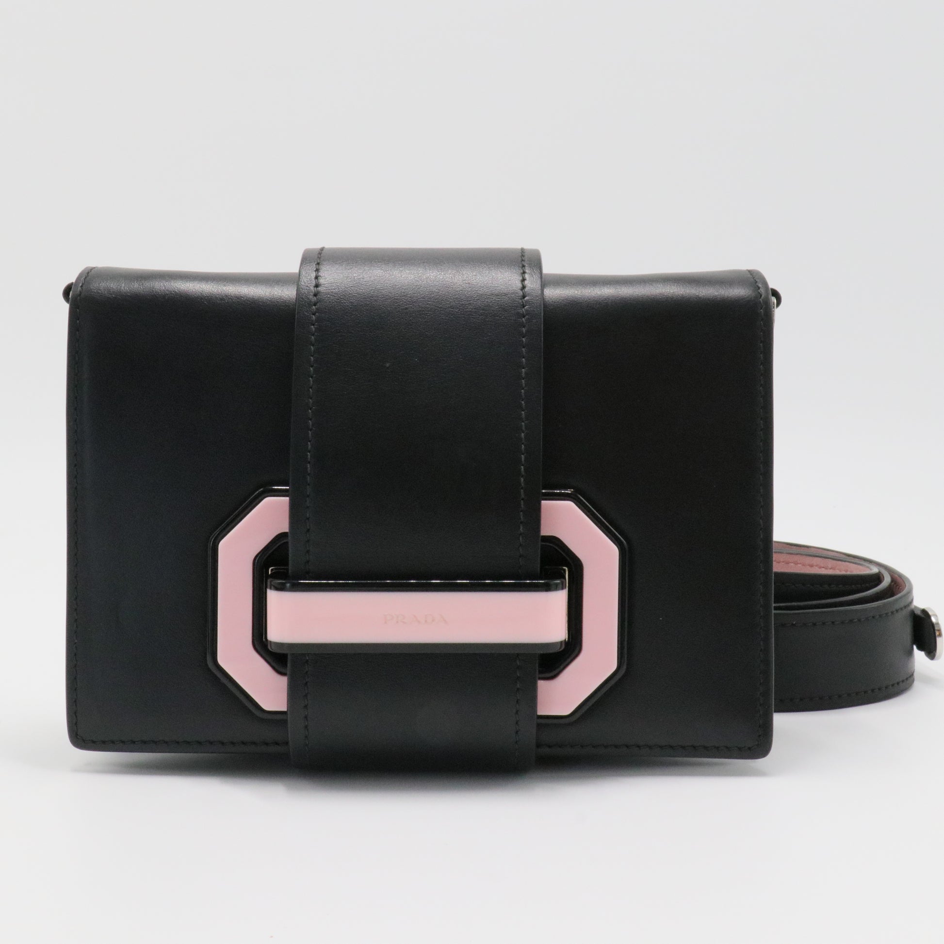 Plex Ribbon Shoulder Bag City Calfskin Small