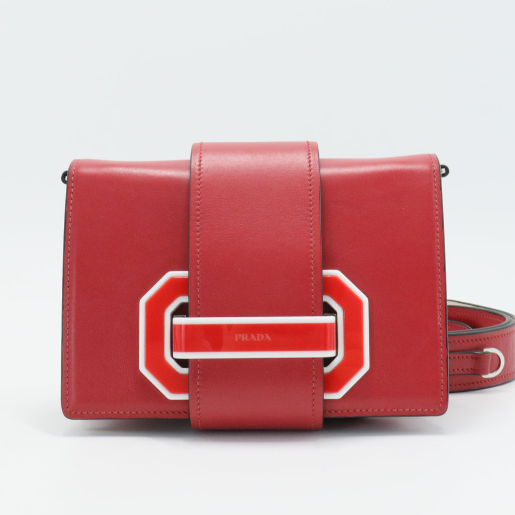 Plex Ribbon Shoulder Bag City Calfskin
