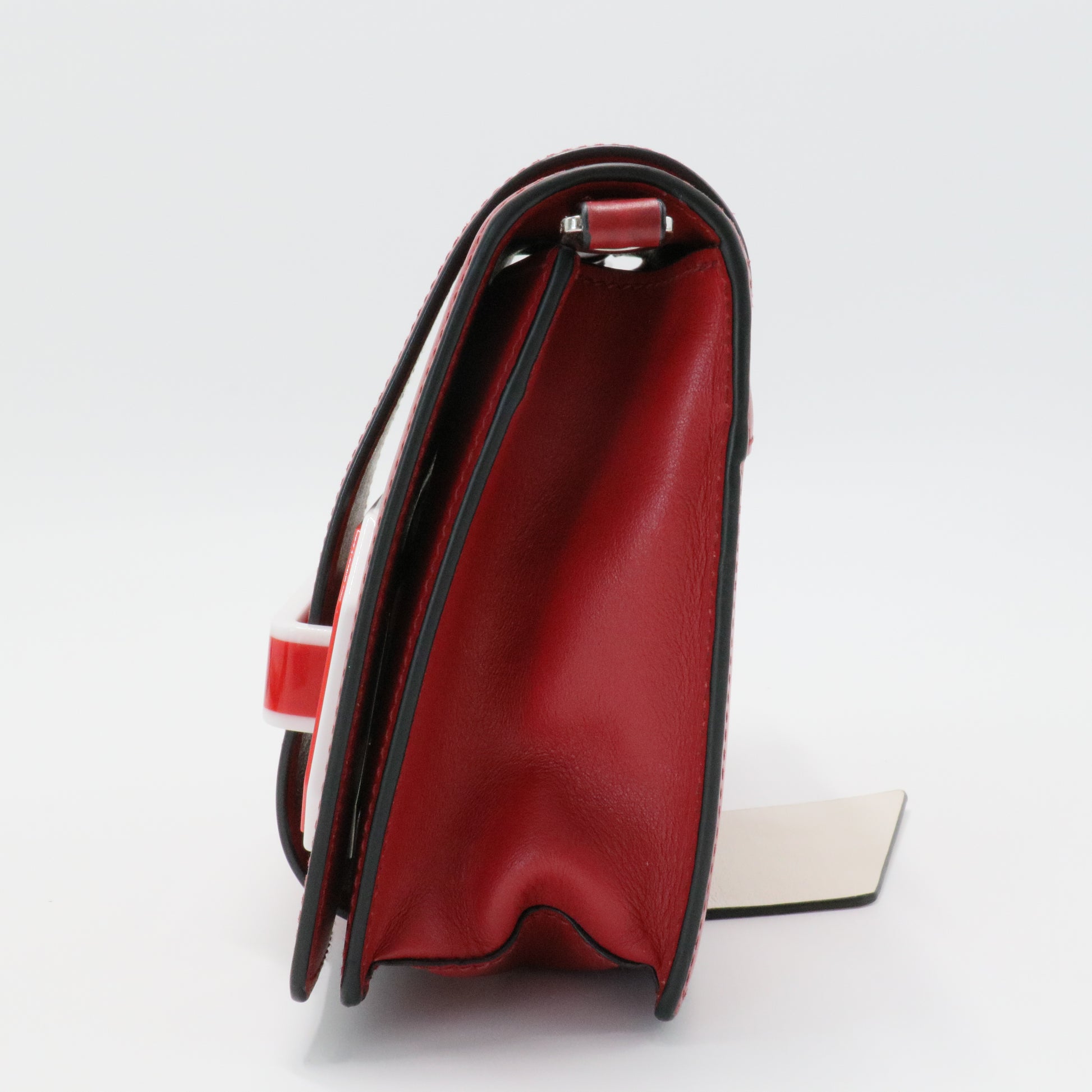 Plex Ribbon Shoulder Bag City Calfskin