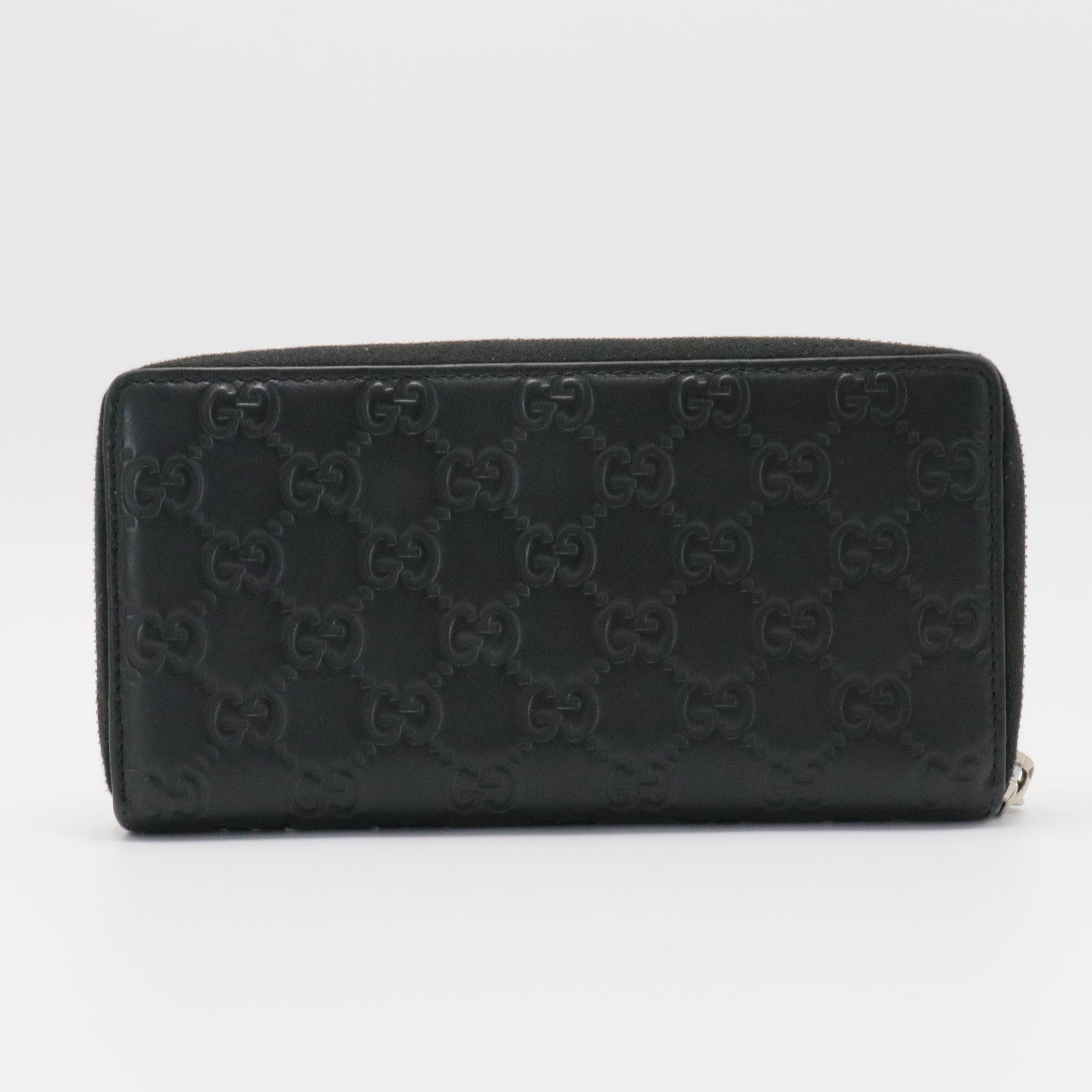 Zip Organizer Wallet Guccissima Leather