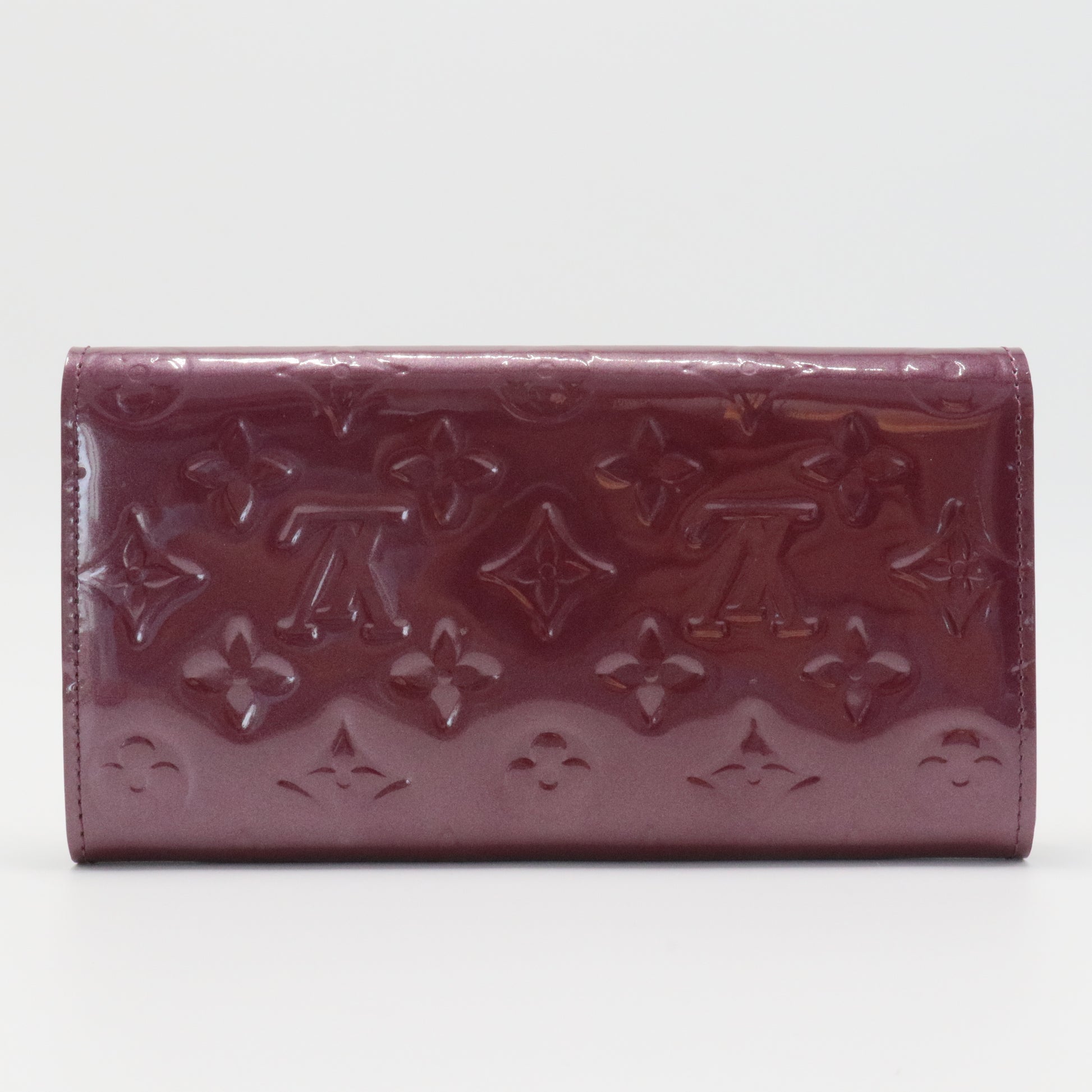 Sarah Wallet Monogram Vernis Compact
