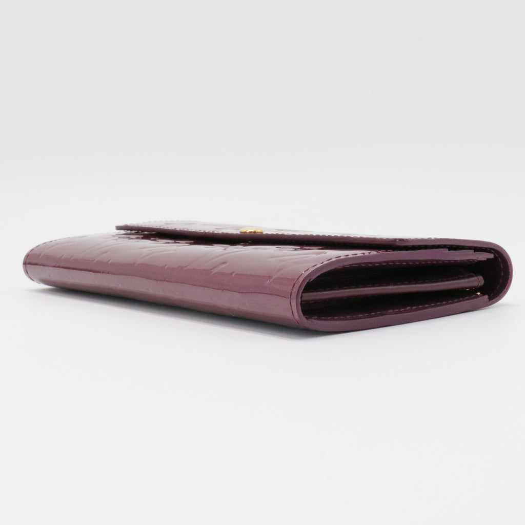 Sarah Wallet Monogram Vernis Compact