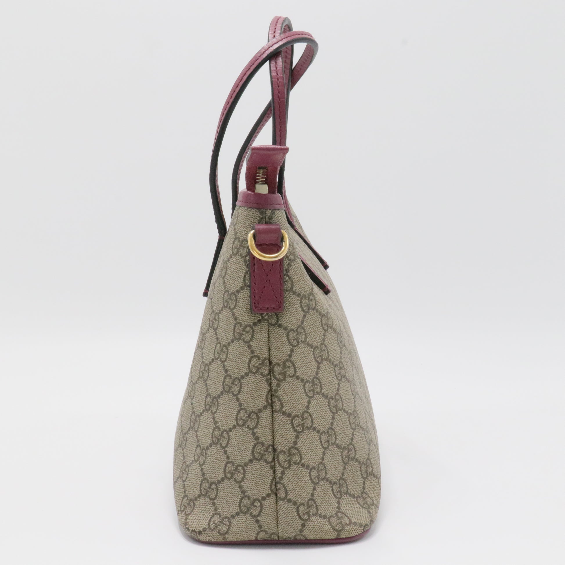 Convertible Zip Tote GG Coated Canvas