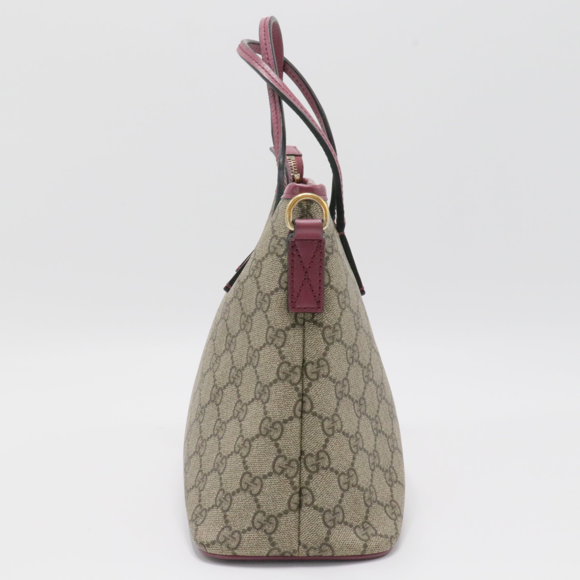 Convertible Zip Tote GG Coated Canvas
