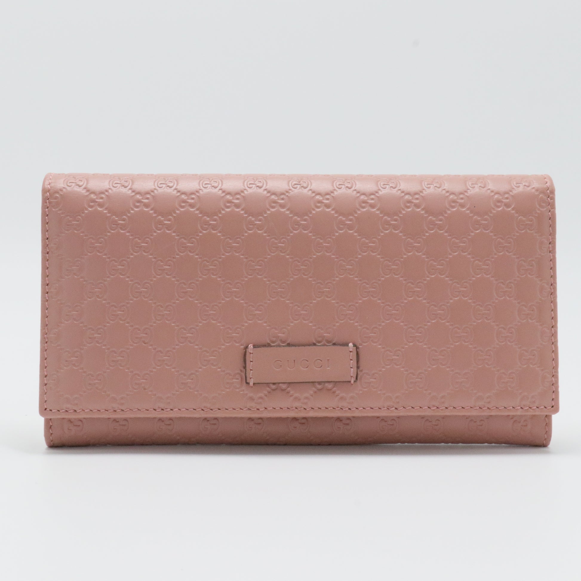 Continental Flap Wallet Microguccissima Leather Long