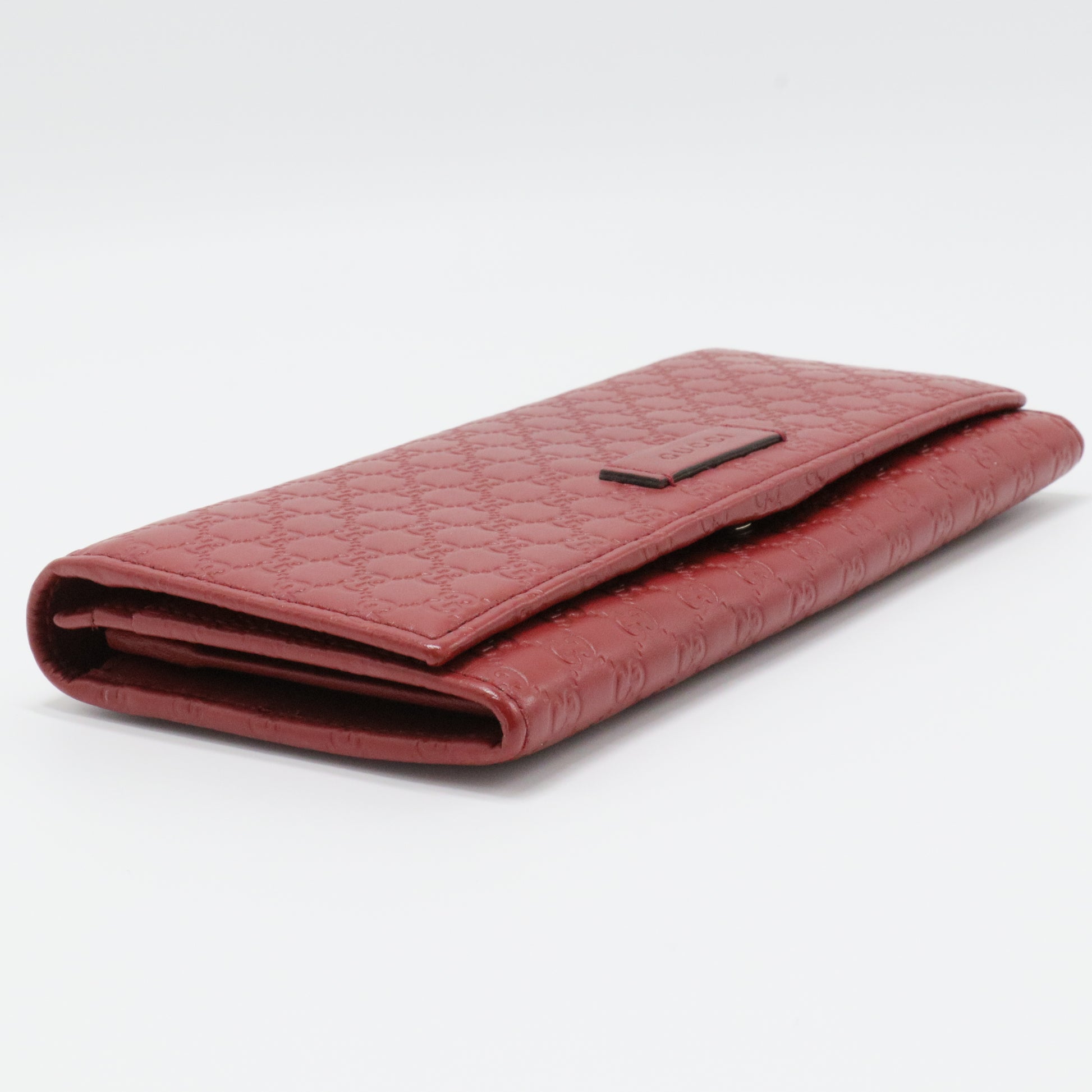 Continental Flap Wallet Microguccissima Leather Long