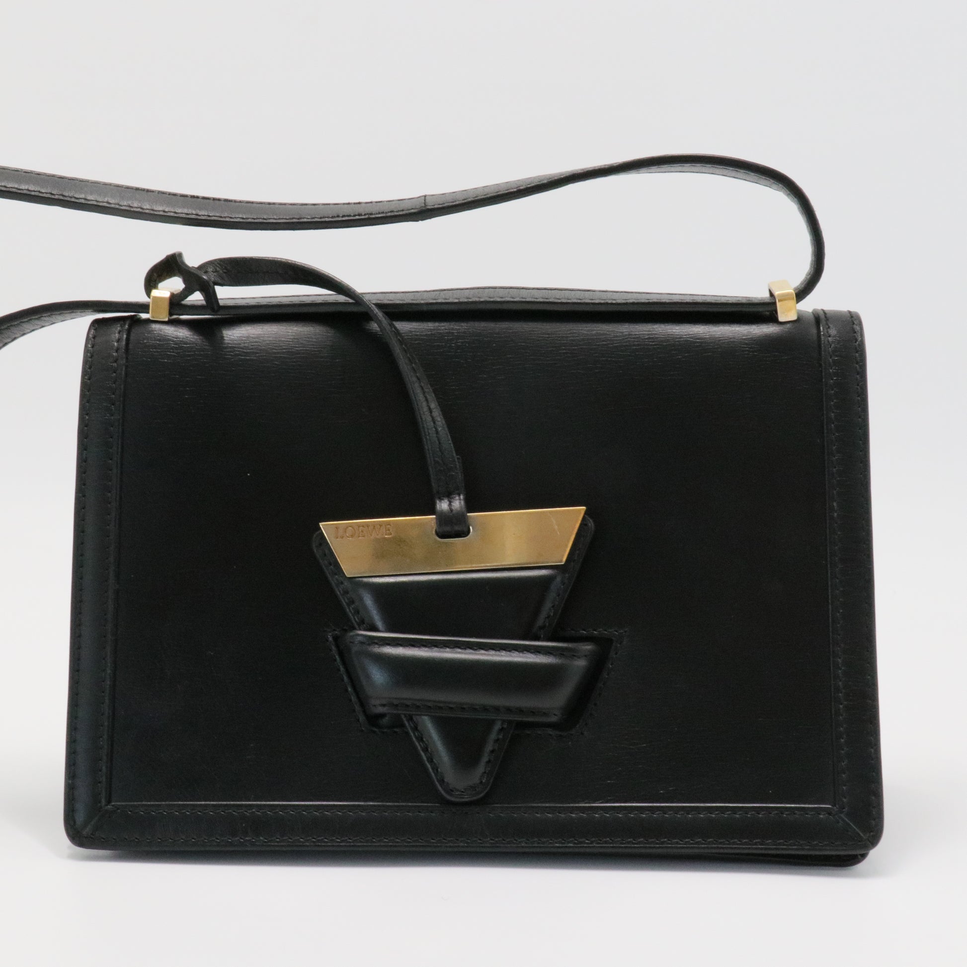 Barcelona Shoulder Bag Leather Medium
