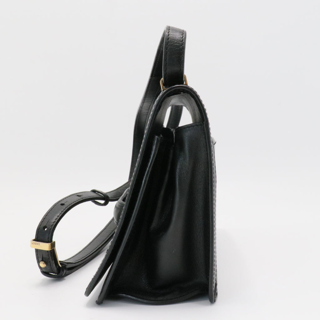 Barcelona Shoulder Bag Leather Medium