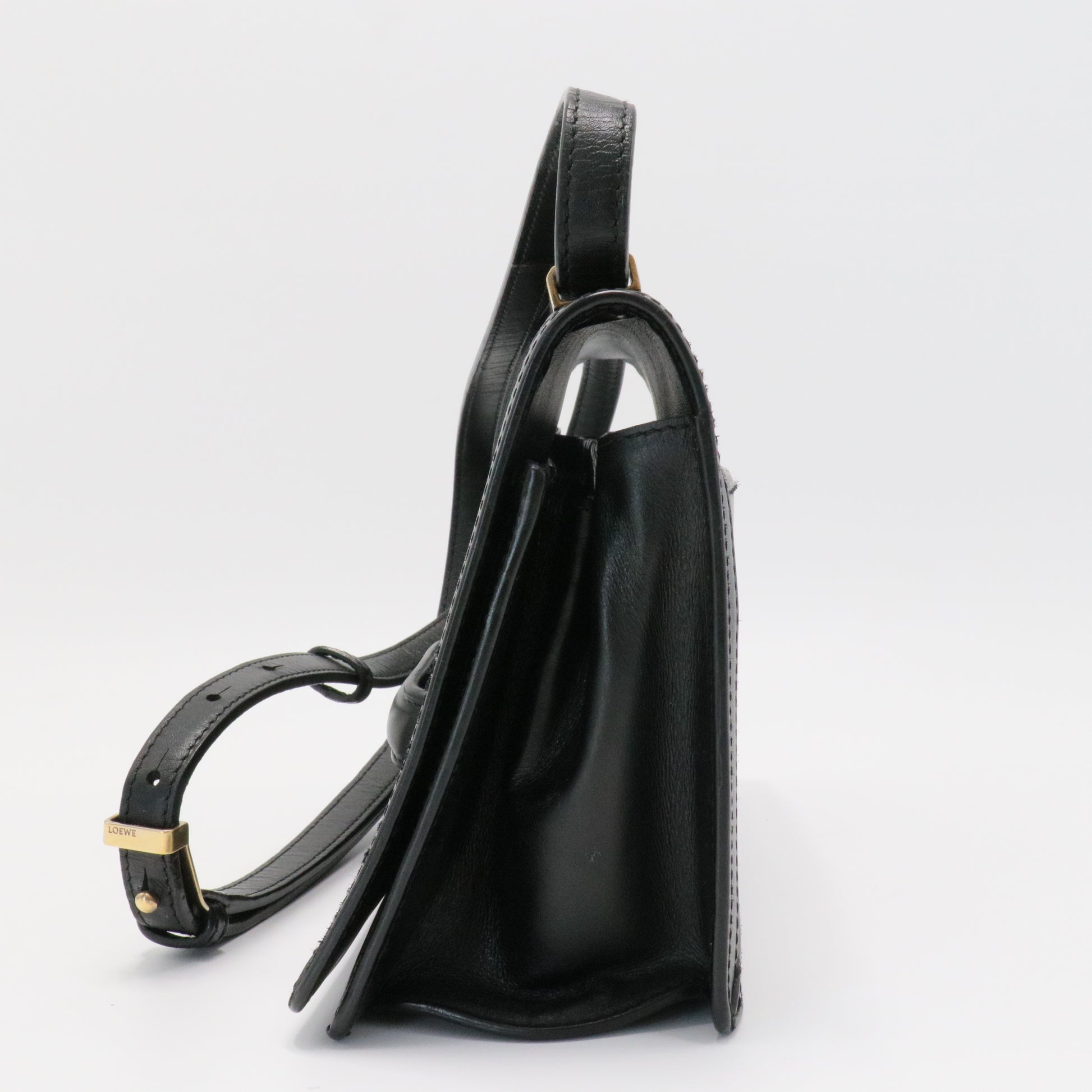 Barcelona Shoulder Bag Leather Medium