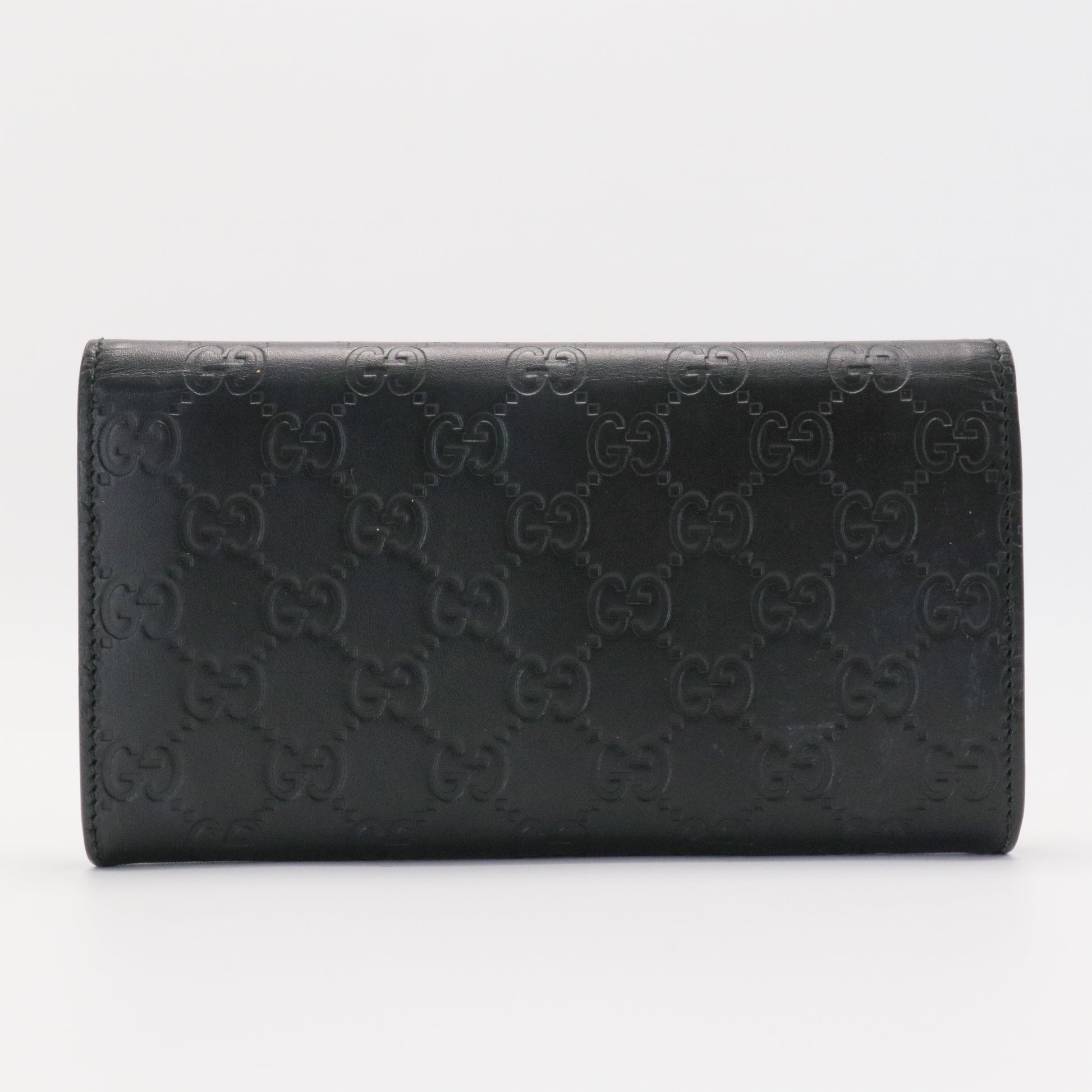 Icon Continental Wallet Guccissima Leather