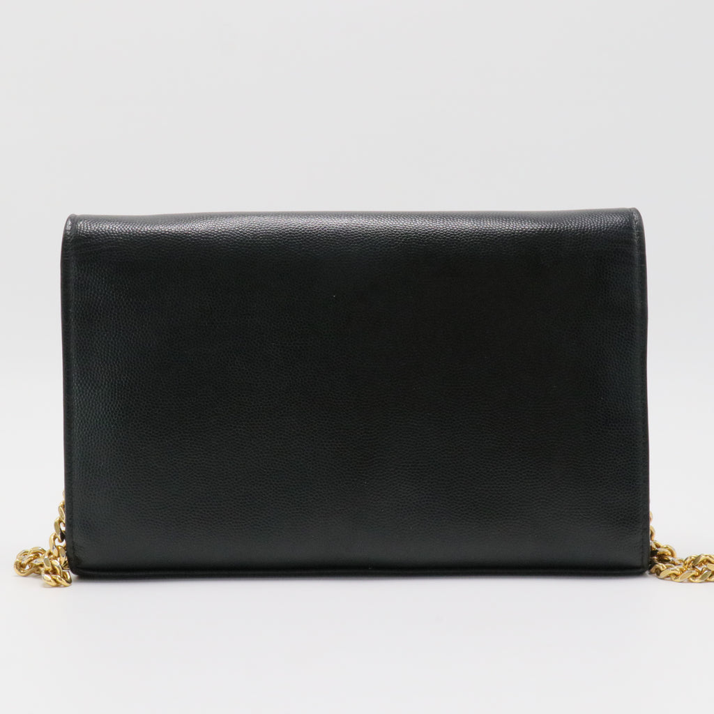 Classic Monogram Crossbody Bag Grainy Leather Medium