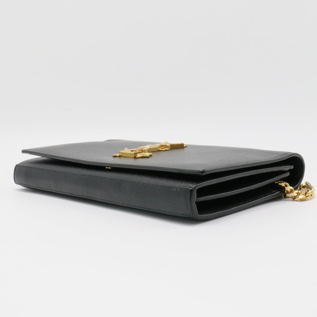 Classic Monogram Crossbody Bag Grainy Leather Medium