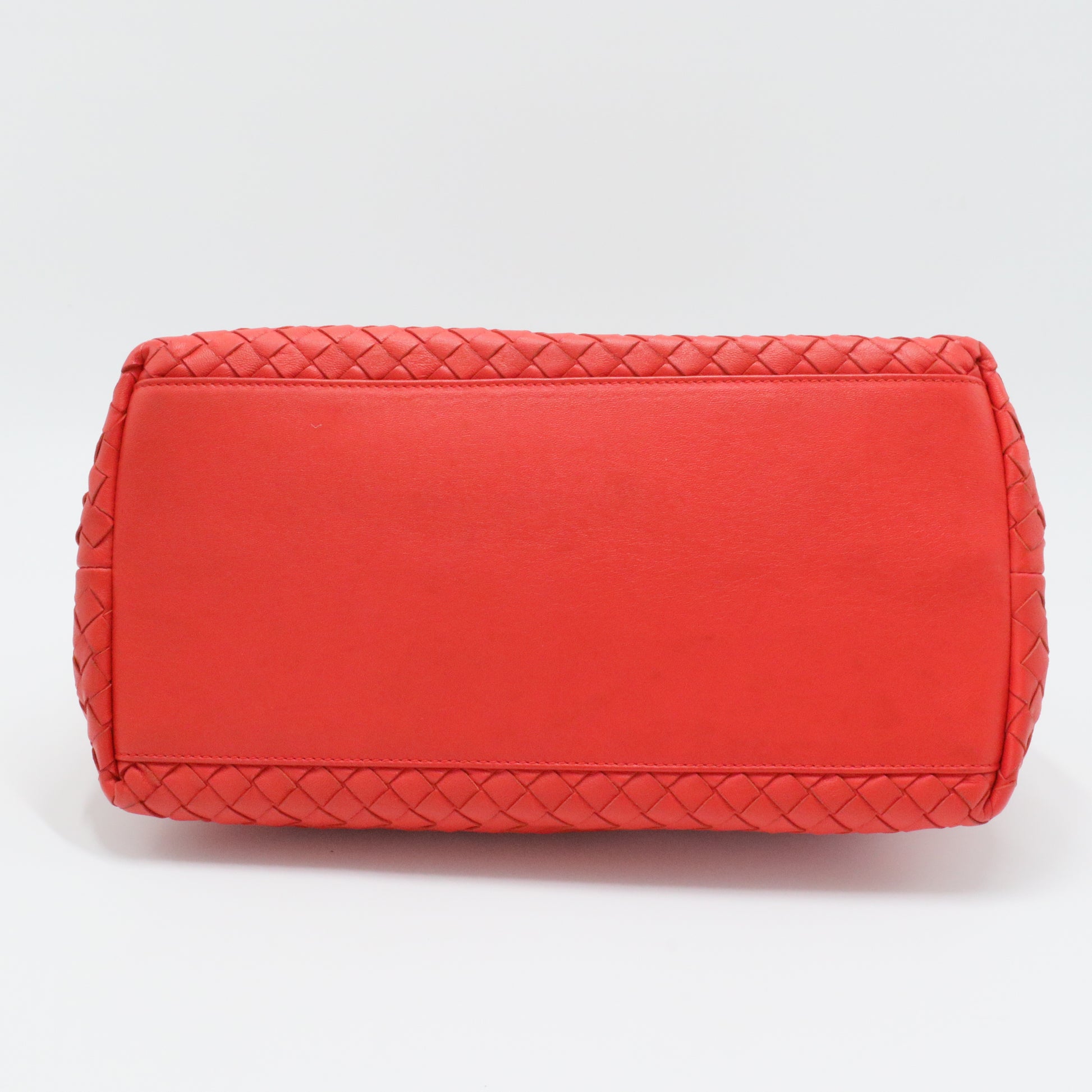 Nappa Intrecciato Handle Bag