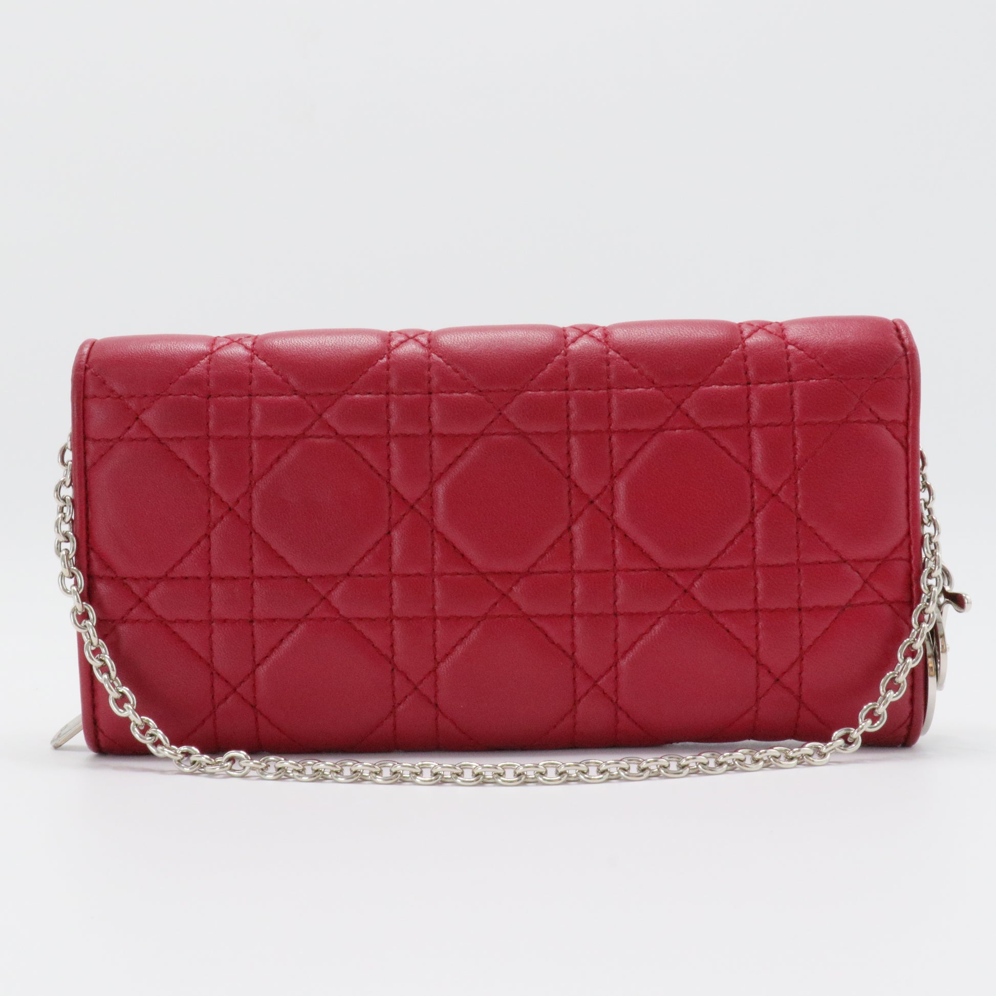 Lady Dior Croisiere Chain Wallet Cannage Quilt Lambskin