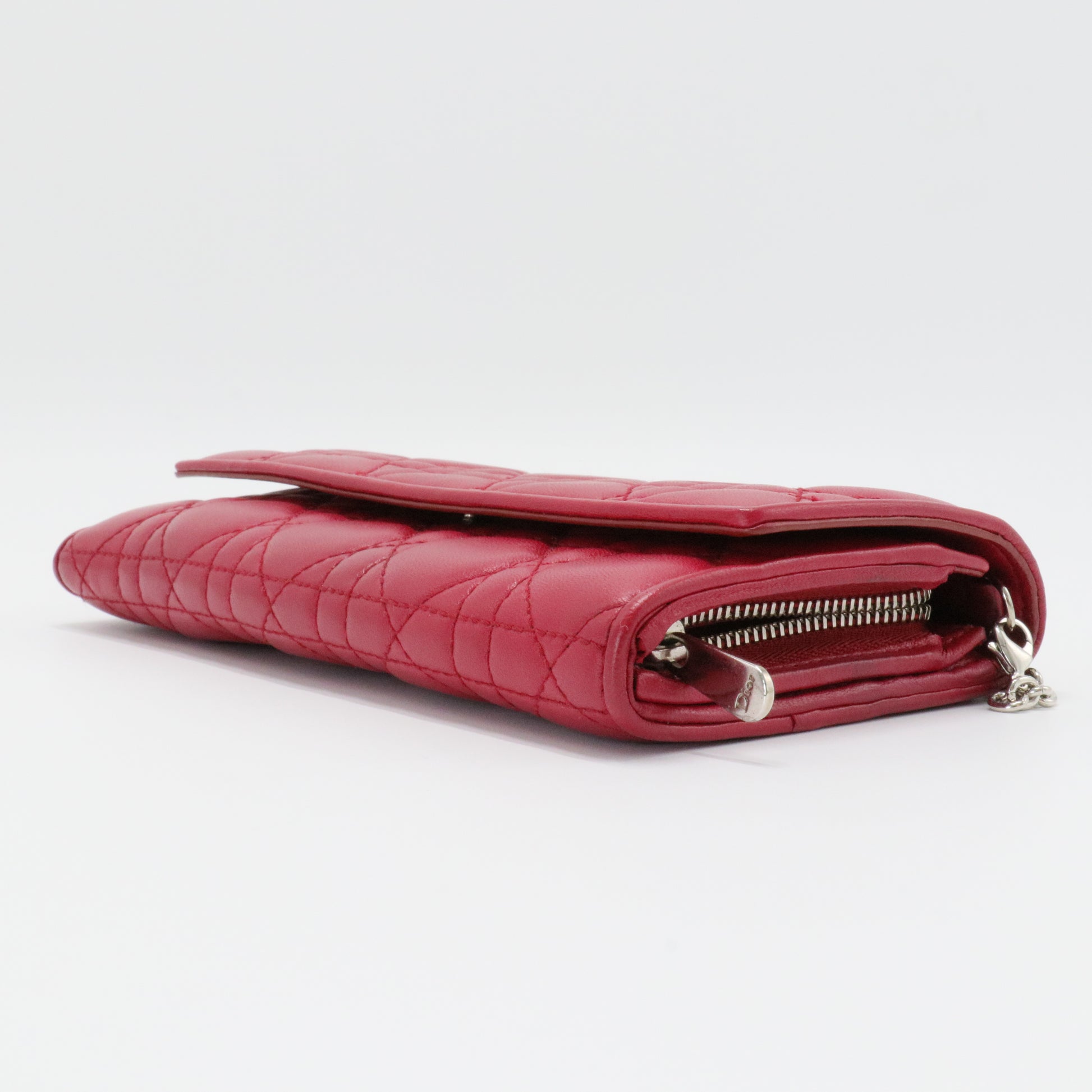 Lady Dior Croisiere Chain Wallet Cannage Quilt Lambskin